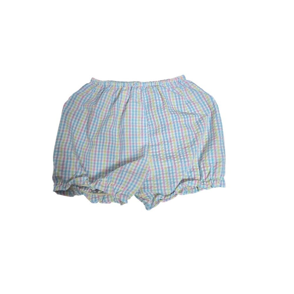 Vintage 90s Spring Pastel Striped Shorts